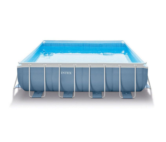 Intex ZX-26766 488 x 488 x 122CM Square Frame Pool - Zoom Image 1