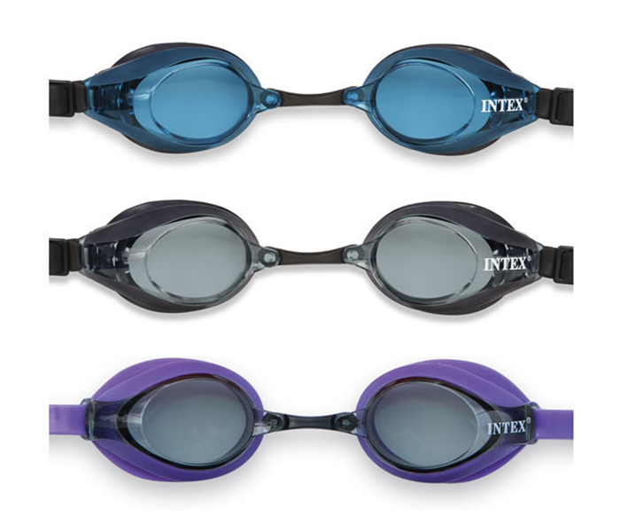 Intex ZX-55691 Pro Racing Swim Goggle - Set of 3 - Zoom Image