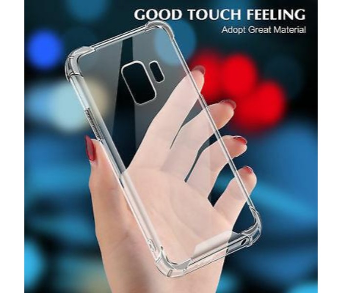 ABS Crystal Clear Reinforced Corners Shock Absorption Protection TPU Case for Samsung S9 ACPS9 Transparent - Zoom Image 5