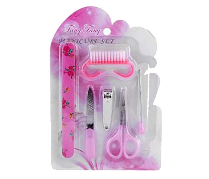 Taqdeer NL93-17 6 Piece Professional Manicure Set Pink - Zoom Image 2