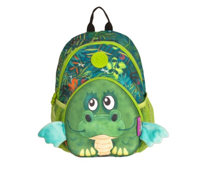 Okiedog 86002 Wildpack Junior Backpack Dragon W-Eva Front Pocket For Unisex Multicolor - Zoom Image 2