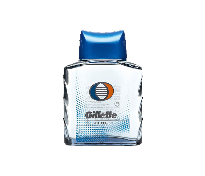 Gillette N11293690A Blue After Shave Lotion - 100ml - Zoom Image 1