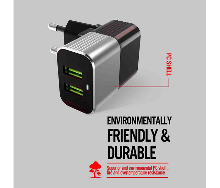 iends IE-AD1580 Dual Port Wall Charger - Zoom Image 6