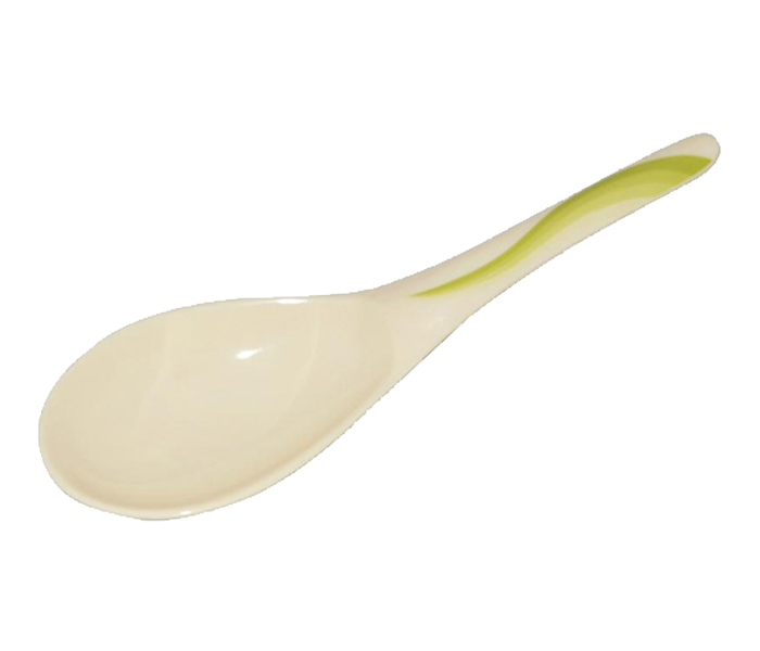 Royalford RF8092 8.5-inch Melamine Ware Super Rays Rice Spoon - Mint Green - Zoom Image