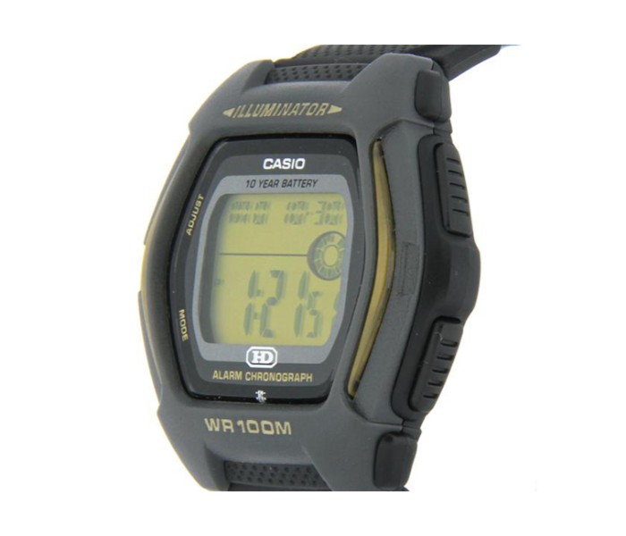 Casio HDD-600G-9DF Mens Digital Watch Black - Zoom Image 1