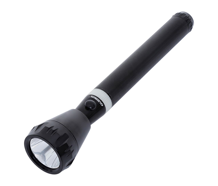 Olsenmark OMFL2648 Rechargeable LED Flashlight with Night Glow, Black - Zoom Image 3