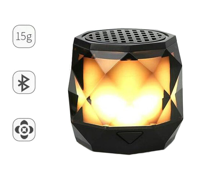 M5 Super Bass Mini Diamond LED Light Changing Bluetooth Speaker - Zoom Image 4