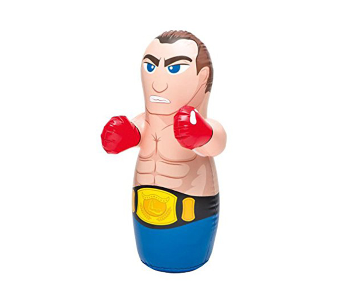 Intex ZX-44672 Inflatable Wrestler Blow Up 3D Bop Bag - Zoom Image 2