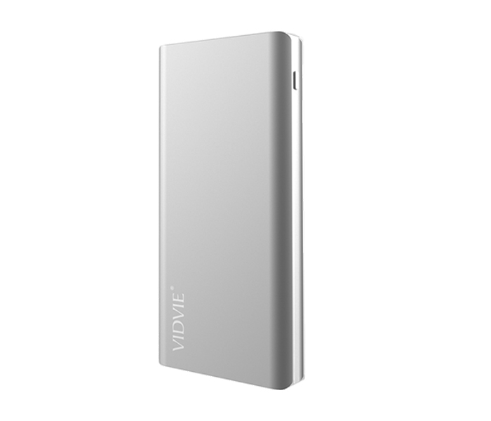 Vidvie PB-722 20000mAh Dual Port Powerbank - Light Grey - Zoom Image 1