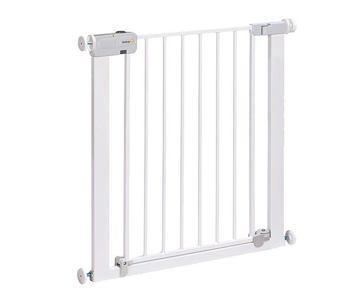 Safety 1st 24484310 U-Pressure Fit Auto-Close Door Gates - White - Zoom Image 1