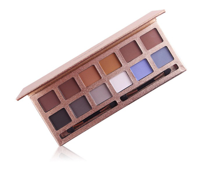 Miss Rose 7001-051NY Professional 12 Colors Eye Shadow NY-1 Multicolor - Zoom Image