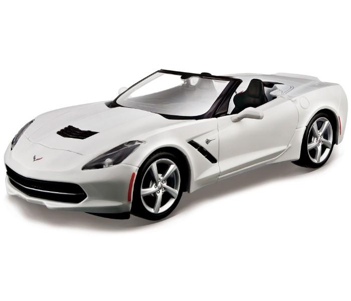 Maisto Tech 39122 2014 Corvette Stingray Convertible Silver - Zoom Image 3