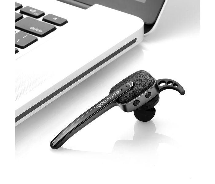 Promate Blueclass-2 Multipoint Pairing Bluetooth Headset, Black - Zoom Image 6