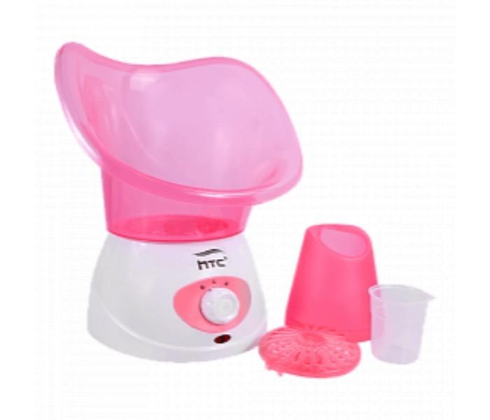 HTC-7866-S Intense Cleaning Electric Facial Sauna 100 Watts - Pink and White - Zoom Image 1