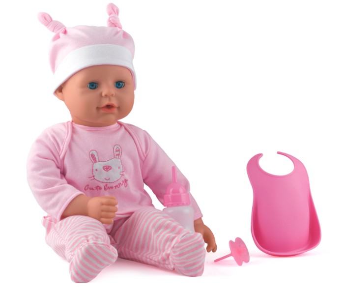 Dolls World 8132 46cm Baby Boohoo Pink - Zoom Image 1