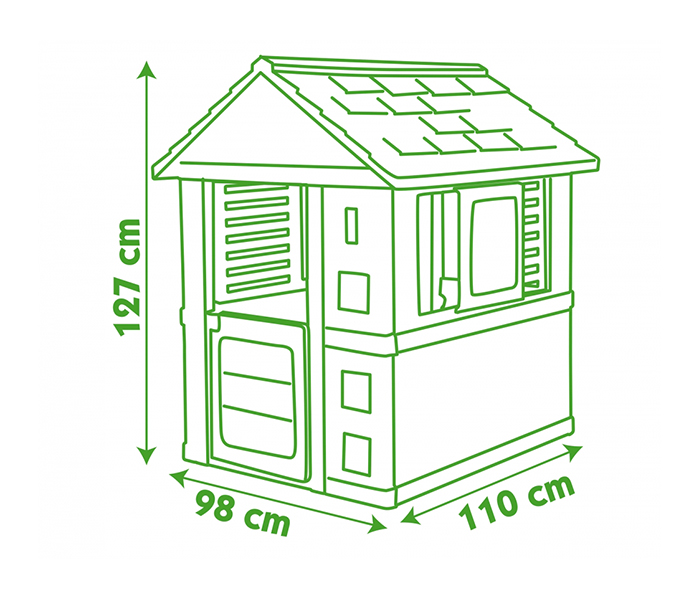 Smoby 7600810712 Nature Play House Set - Zoom Image 1