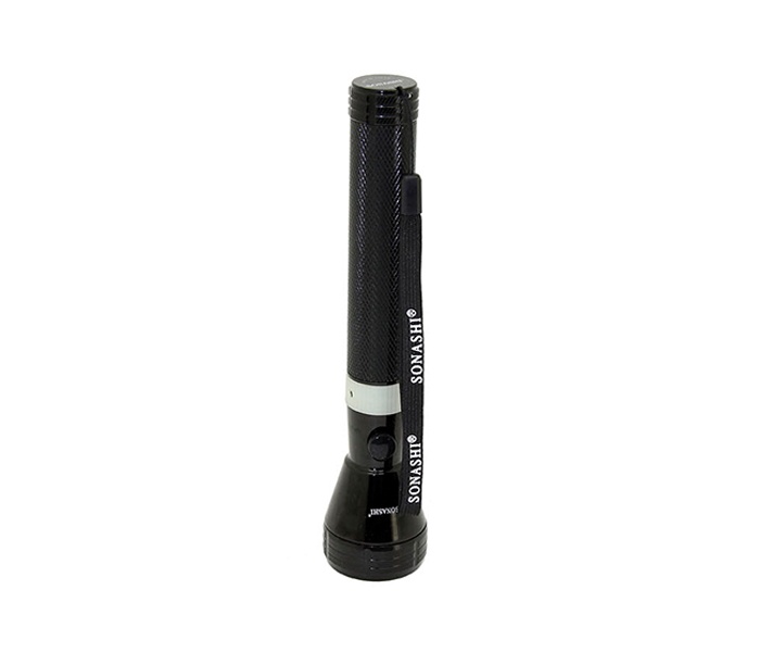 Sonashi SLT-182 1 Watt Rechargeable Cree LED Torch - Black - Zoom Image 2