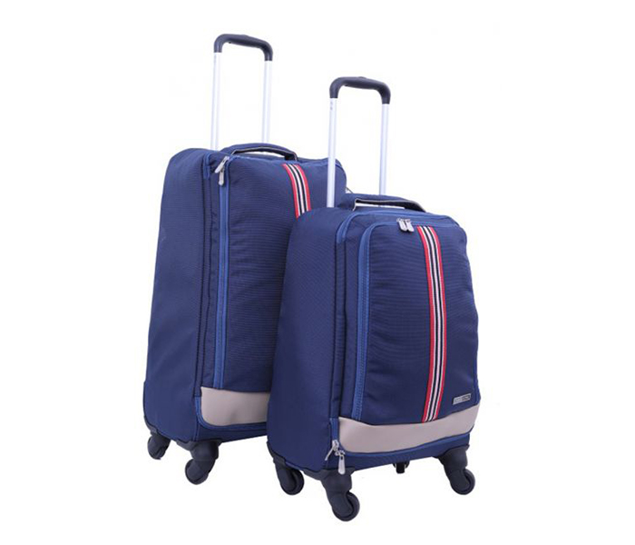 Parajohn PJTR2000 Trolley Bag Set of 2 Pieces - Blue - Zoom Image