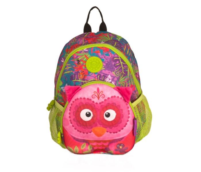 Okiedog 86005 Wildpack Junior Backpack Owl W-Eva Front Pocket For Unisex Multicolor - Zoom Image 2