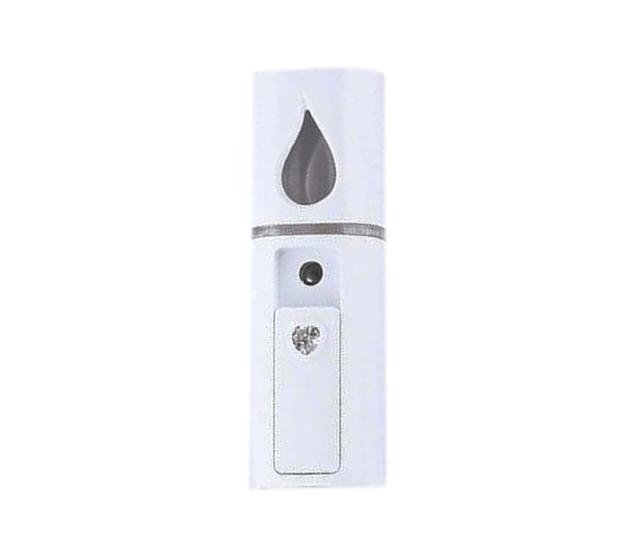 2 in 1 USB Moisture Spray  Face Care Device - White - Zoom Image 1