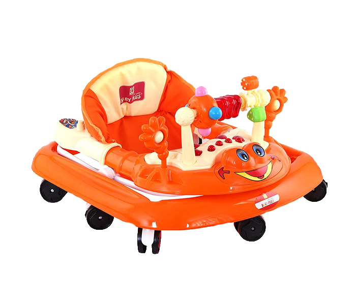 Baby Plus BP6002W Baby Walker - Orange - Zoom Image 3