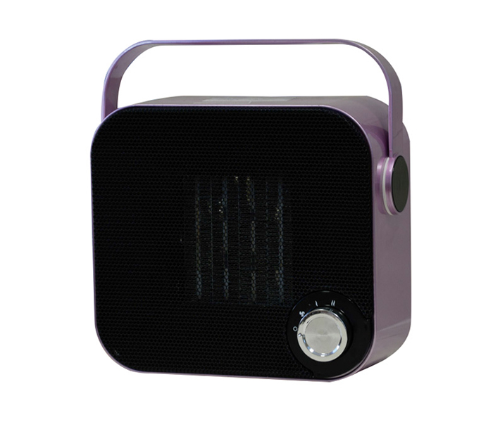 Geepas GFH9525 PTC Fan Heater with 2 Heat Setting - Purple - Zoom Image