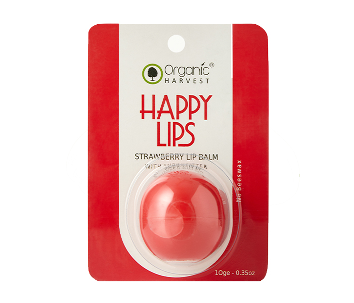 Organic Harvest Strawberry Lip Balm - 10g - Zoom Image 3