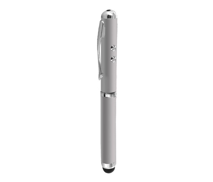 iPen5 Multi-Function 4-in-1 Stylus Pen for all Touch Screen Devices - Silver - Zoom Image 6