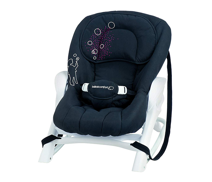 Bebe Confort 28235840 Cocon Evolution Baby Bouncer - Poetic Black - Zoom Image