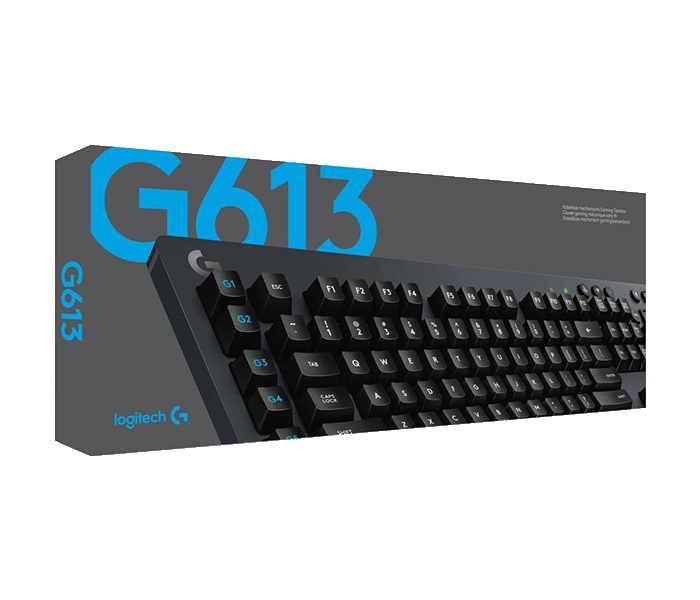 Logitech 920-008393 G613 Wireless Mechanical Gaming Keyboard - Dark Grey - Zoom Image 4