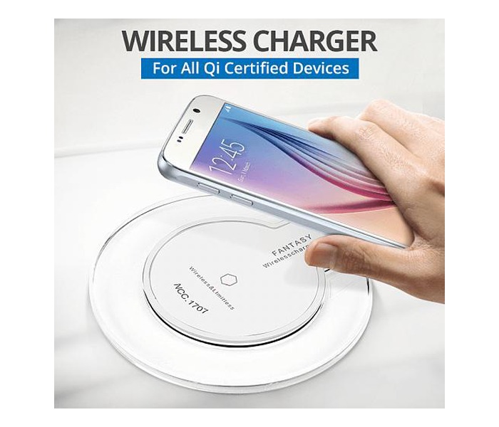 Fantasy Wireless Charger For All Qi Certified Devices - White - Zoom Image 5