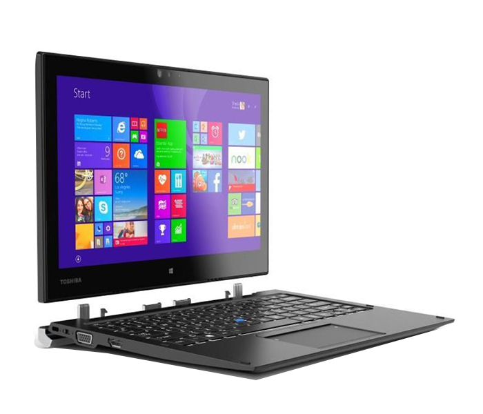 Toshiba Z20T-B1367 12.5-inch Display Intel Core M-5Y71 256 SSD HDD 8GB RAM NoteBook Laptop - Black - Zoom Image 1