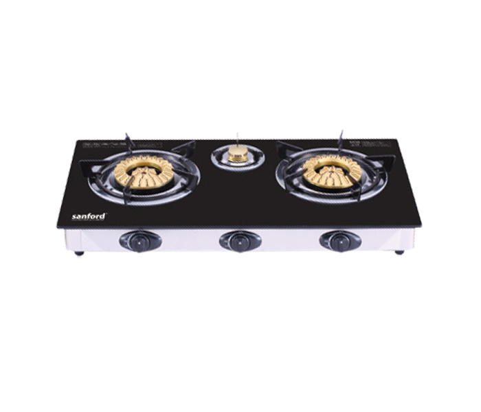 Sanford SF5327GC 3B Glass Triple Burner Gas Stove - Zoom Image