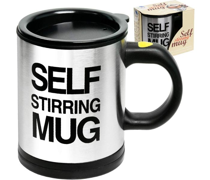 Self Stirring Coffee Mug COF1141 Black - Zoom Image 4