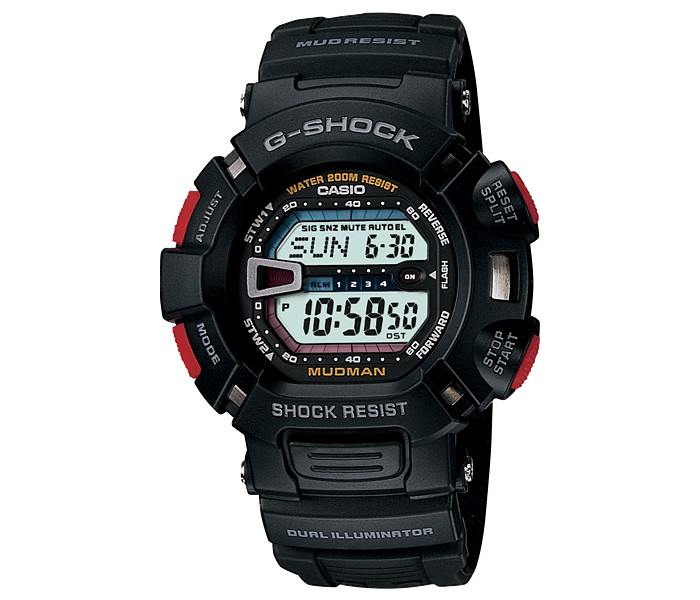 Casio G Shock G-9000-1VSDR Mens Digital Watch Black - Zoom Image