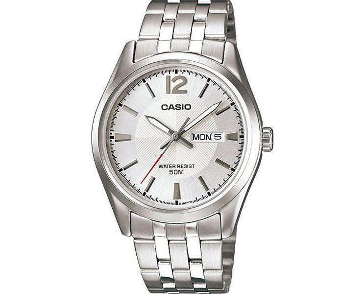 Casio MTP-1335D-7ADF Mens Analog Watch Silver - Zoom Image