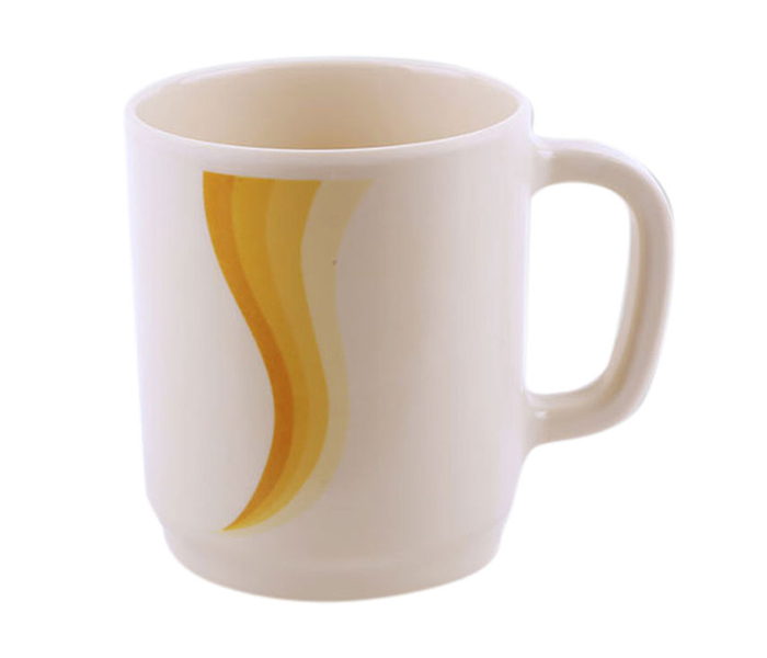 Royalford RF8705 Melamine Super Rays Handle Cup - Orange - Zoom Image