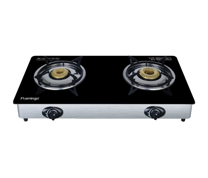 Flamingo FL420GC Double Burner Gas Cooker - Zoom Image