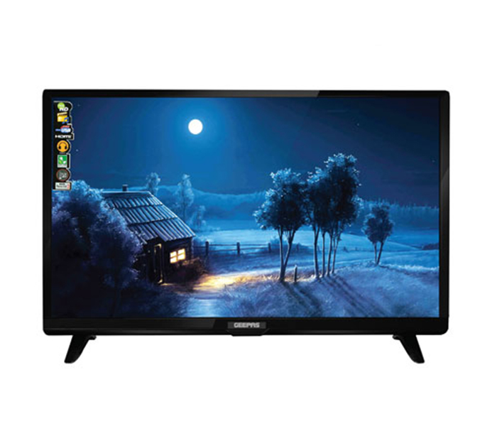 Geepas GLED2898EHD 28-inch Clear HD LED TV - Black - Zoom Image