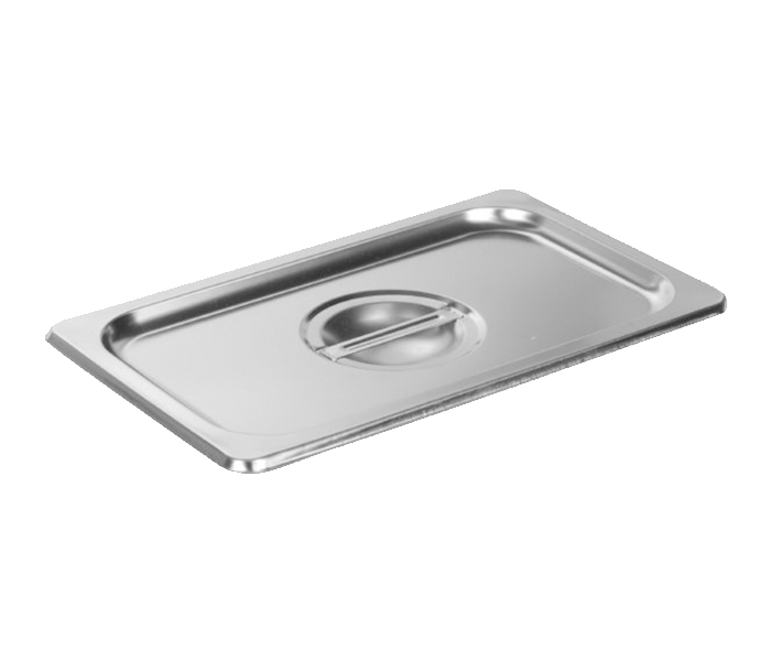 Royalford RF9432 265 x 160mm Stainless Steel Gastro Norm Pan Lid - Silver - Zoom Image