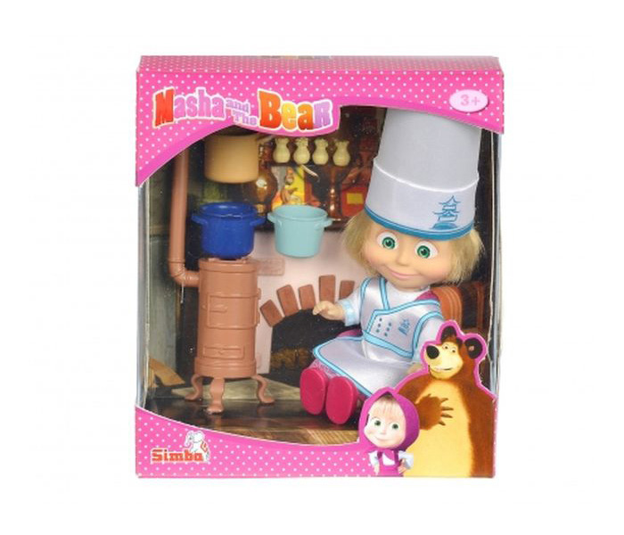 Simba 9301987 Masha Cooking Fun Play Set - Zoom Image 1