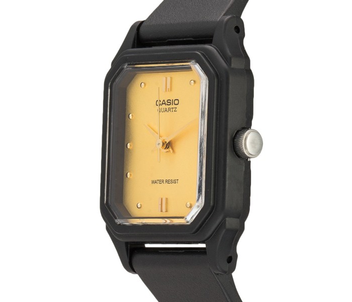 Casio LQ-142E-9ADF (CN) Womens Analog Watch Black and Gold - Zoom Image 1