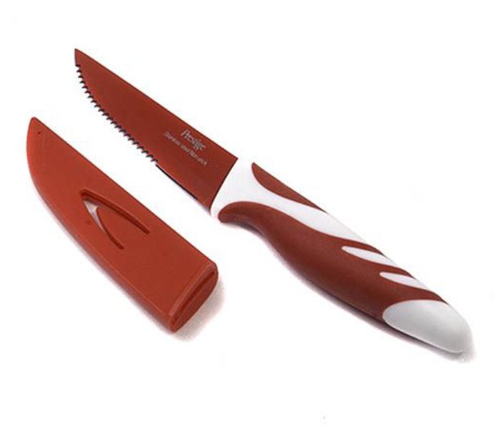 Prestige PR9007 4 inch Vibro Steak Knife - Red - Zoom Image