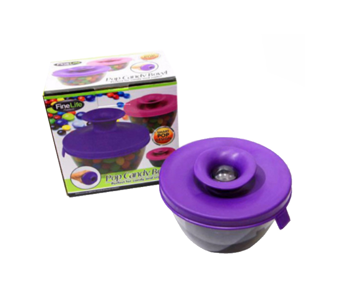 Smart Pop Candy Bowl - Purple - Zoom Image 1