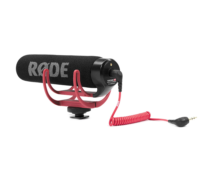 Rode VideoMicGo Lightweight On-Camera Microphone - Black - Zoom Image 1