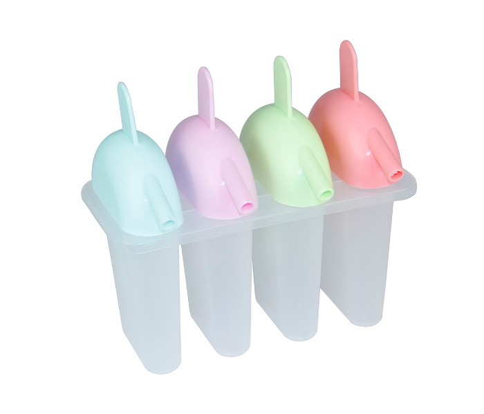 Taqdeer YN-871 Lovely Handle Creative Ice Making Patterns Plastic Ice Cream Mold Multicolor - Zoom Image 3