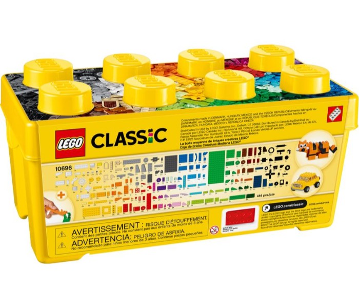 Lego Classic 10696  Medium Creative Brick Box Multicolor - Zoom Image 2