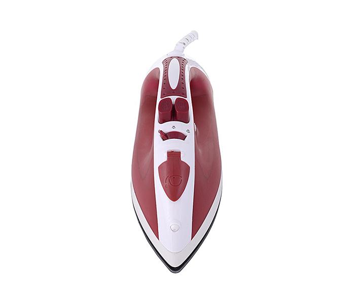 Clikon CK4106 Non-Stick Plate Electric Steam Iron Box with Burst Function - Red - Zoom Image 2