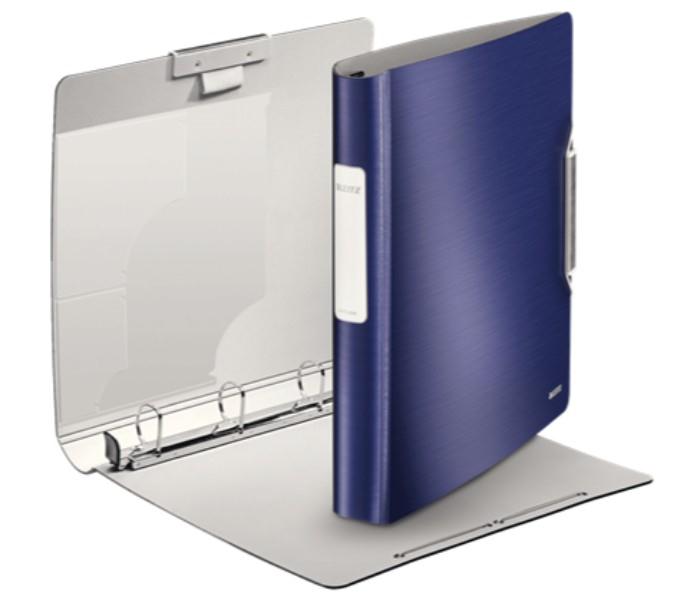 Leitz 4245-00-69 4DR Ring Binder  Titan Blue - Zoom Image 1