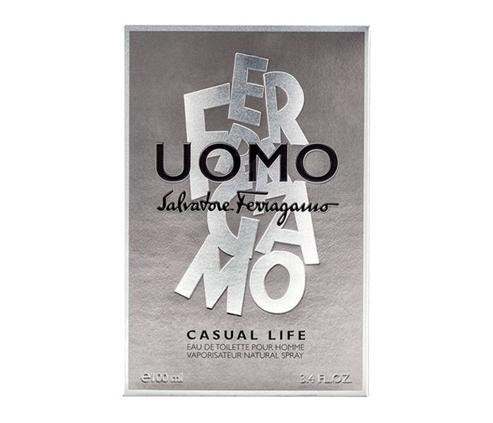 Salvatore Ferragamo 100ml Uomo Casual Life Eau De Toilette Spray for Men - Zoom Image 2